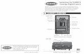 Instructions for M-80BLX GameSpy Digital Camera · THANK YOU for your purchase of the M-80BLX GameSpy Digital Camera. Please read this booklet before using the unit. If you should