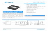 200W DC/DC Power Modules - Welcome to Delta Group · H80SV12017 200W DC/DC Power Modules Datasheet E-mail: dcdc@deltaww.com DS_H80SV12017_01112018  ...