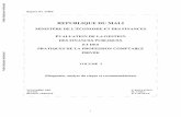 REPUBLIQUE DU MALI - All Documents | The World …documents.worldbank.org/curated/en/200061468756906228/pdf/270660... · Stratégique du Développement PRED Programme de réforme