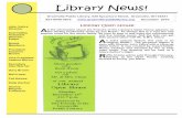 Library News! · Library News! Greenville Public Library, 520 Sycamore Street, Greenville, OH 45331 ... Assistant Director, Editor Board Members: President Suzanne Brown Vice President