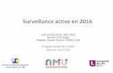 Surveillance active en 2016 - marocuro.org · Rationnel : notion de cancer non significatif