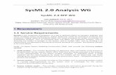 SysML 2.0 Analysis WG - omgwiki.orgsysml-roadmap:sysml_2_ana… · SysML 2.0 RFP - Analysis SysML 2.0 WG 3 In addition to the high-level concepts, SysML 2.0 should also support representation