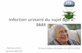 Infection urinaire du sujet âgé à BLSE - felin.re · • Mme P. 82 ans • ATCD: HTA, DID, arthrose genoux bilatérale, démence évoluée • Mode de vie: vit chez sa fille, va