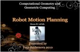 Robot Motion Planning - Max Planck Society · Robot motion planning usually ... Comparaison of related Algorithms Page 16. ... bodies A1and A2, there is 6 degrees of Freedom, ...