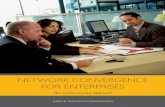 NETWORK CONVERGENCE FOR ENTERPRISES - … · NETWORK CONVERGENCE FOR ENTERPRISES: THE CARRIER-CENTRIC APPROACH 1. Overview ... internal or premises-based convergence, but unlike VoIP,