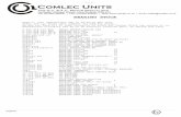 BEARING STOCK Comlec Units · Comlec Units The D.C. & A.C. Motor Specialists Northgate, Aldridge, Walsall, West Midlands WS9 8TH Tel: (0)1922 456237 | Fax: (0)1922 455251 | …