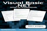 Visual Basic .NET Notes for Professionals - … · Visual Basic .NET Visual Basic Notes for Professionals ®.NET Notes for Professionals GoalKicker.com Free Programming Books Disclaimer