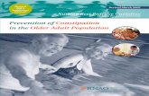 Prevention of Constipation in the Older Adult … · Nursing Best Practice Guideline Shaping the future of Nursing Revised March 2005 Prevention of Constipation in the Older Adult