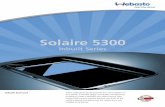 Solaire 5300 - Premier .Solaire 5300 Inbuilt Series Inbuilt Sunroof Solaire 5300 Series Inbuilt Sunroofs