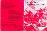 From Marx to Mao: A Study in Revolutionary Dialectics ... · Created Date: 11/30/2012 6:17:07 PM