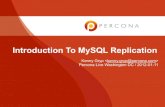 Introduction To MySQL Replication - percona.com · Introduction To MySQL Replication Kenny Gryp  Percona Live Washington DC / 2012-01-11. ... SQL Thread: