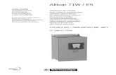 Altivar 71W / E5 - manuali.eltex.bizmanuali.eltex.biz/Manuali_Telemecanique/Altivar71/... · Altivar 71W / E5 Variateurs de vitesse pour moteurs asynchrones Variable speed drives