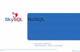 NoSQL - .29 MariaDB “NoSQL” MariaDB 5.2 Virtual column = fonctional index MariaDB 5.3 HANDLER