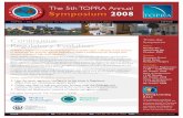 The 5th TOPRA Annual Symposium 2008 - Magyott.hu Symposium 2008 Final Brochure (V1… · The TOPRA Symposium provides a forum for detailed discussion of all the ... Jean-Hugues Trouvin,