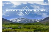 SUMMER SERMON SERIES GUIDE · At the beginning of the sermon, the preacher will share which page in the guide to turn to, ... fr . SERMON NOTES | MOUNT NEBO 5. Wha t eek’ tory?