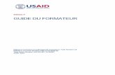 EdData II GUIDE DU FORMATEUR - Haiti Now - · LObjectif principal du projet ToTAL est de promouvoir lapprentissage ... lutilisation de la didactique dite adaptée qui se base sur