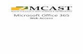 Microsoft Office 365 - MITA1 · Microsoft Office 365 Web Access . How To Download Office 365 on your PC / LAPTOP Logging On to Microsoft Outlook Live To access the Windows Live Outlook
