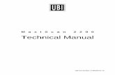 MaxiScan 2200 Technical Manualapps.intermec.com/downloads/eps_man/scanner/ms22td10.pdf · Notices Laser safety MaxiScan 2200 - Technical Manual Rev.A - 961130 1/2 Laser safety User