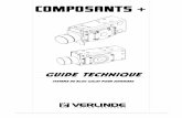 GT CB COMPOSANTS PLUS - docs2.verlinde.comdocs2.verlinde.com/.../GT/GT-CB-COMPOSANTS-PLUS-FR.pdf · Tableau de sélection d'ensemble galet et de converti sseur de fréquence pour