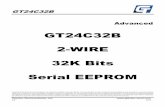 GT24C32B 2-WIRE 32K Bits Serial EEPROM - Giantec … · The GT24C32B is an industrial standard electrically erasable programmable read only memory (EEPROM) device that utilizes the