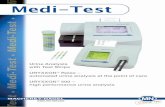 Medi-Test - Romspectra - aparatura de laboratorromspectraimpex.ro/downloads/medi-test-urina.pdf · Medi-Test MACHEREY-NAGEL GmbH & Co. KG · Neumann-Neander-Str. 6-8 · 52355 Düren