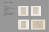 Henri Matisse - Marc Rosen Fine Art · Marguerite,1919 Duthuit 79 Drypoint,(pl.103),signed and numbered 9/15 Torse de femme aux cheveux longs, ca.1920 Duthuit 85 Etching,(pl.60),signed
