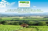 ASPIRING GEOPARK BEAUJOLAIS · The Syndicat Mixte of Beaujolais A.4.2. How does the organization work ? ... construction wood, to such a point that, during the XVI century, there