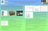 The contribution of evapotranspiration and evaporation … · The contribution of evapotranspiration and evaporation to the water budget of a treatment wetland in Phoenix, AZ, USA