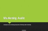 Marketing Audit - Fitchburg State University · Marketing Audit Graduate and Continuing Education, Fitchburg State University CONFIDENTIAL