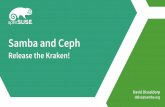 Samba and Ceph · David Disseldorp ddiss@samba.org Samba and Ceph Release the Kraken!