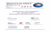 Nanotech MEET Tunisia 2014 Program - setcor.org · Nanotech MEET Tunisia 2014 Program General Chairs Prof. Claude Tannoudji ... Laboratoire d’Electronique et Microélectronique,