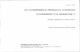 LE COMMERCE FRANCO-CHINOIS COMMENT CA …temis.documentation.developpement-durable.gouv.fr/pj/OEST3/OEST3... · ... LE SYSTEME DE LICENCES D'EXPORTATION CHINOIS .... 24. ... LE TRANSPORT
