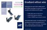 Broadband without wires - Bell MTS · Broadband without wires ... • Read the license agreement. ... Levez l’antenne en position verticale pour obtenir la meilleure réception.
