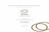 IN-VITRO FERTILISATION IN CANADA · IN-VITRO FERTILISATION IN CANADA COST STRUCTURE ANALYSIS Prepared for Canadian Fertility and Andrology Society By OVO CONSULTING 8000 Boul Decarie