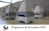 Programme de formations 2015 - ARCHILINKalfa/alfa-formation-2/FOV7-001312B8/CATALOGUE... · Déontologie de l’Architecte de 1980), ... (logiciel gratuit équivalent à Photoshop)