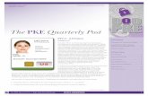 The PKE Quarterly Post · included PKI capabilities for mobile devices, PKE of SIPRNet and thin clients, and interoperability ... and video forms for the baiMobile SC3000 smart