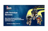 JDR Technical Services - Subsea UK stephen... · JDR Technical Services Non Linear Bending Stiffness: Implications for Subsea Umbilicals and Power Cables