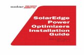 SolarEdge Power Optimizers Installation Guide â€“ .SolarEdge Power Optimizers Installation Guide