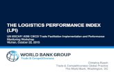 THE LOGISTICS PERFORMANCE INDEX (LPI) - … Logistics... · THE LOGISTICS PERFORMANCE INDEX (LPI) UN ESCAP/ ADB/ OECD Trade Facilitation Implementation and Performance Monitoring