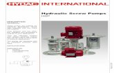 Hydraulic Screw Pumps - motorimpex.ua March 2016 v3.pdf · Connections SAE 3000 / BSP ISO 228 Installation position Free for HSP “E” / submerged (totally or partially) for HSP