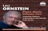 LEO ORNSTEIN Piano Music, Volume Two · 3 Quoted by Michael Sellars in notes to Danse Sauvage – he Early Piano Music of Leo Ornstein , ... Finally, back to E minor for the ‘Chanson