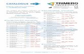 CATALOGUE - 3diag.com TRIMERO Diagnoscs SL - CATALOGUE: Turbidimetry (rev. EN - 01.08.2018) - page 2 of 3 CATALOGUE TD-42562 3diag - C5 - C S Contents: Prediluted Calibrators (6 levels)