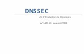 DNSSEC -  · -2 Jump to first page Why DNSSEC? n DNS is not secure uApplications depend on DNS ˜ Known vulnerabilities n DNSSEC protects against data spoofing and corruption