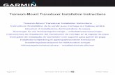 Transom-Mount Transducer Installation Instructionsstatic.garmin.com/pumac/Transom_Transducer_INST_ML.pdf · 2 Transom-Mount Transducer Installation Instructions ... La sonde est le