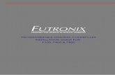 When fitting this product, the following ... - futronix.com · PROGRAMMABLE LIGHTING CONTROLLER INSTALLATION GUIDE FOR P100, P400 & P800 Thank you for purchasing this programmable