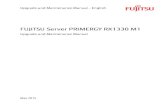 FUJITSU Server PRIMERGY RX1330 M1 - Fujitsu …manuals.ts.fujitsu.com/file/11776/rx1330m1-umm-en.pdf · 2015-05-26 · FUJITSU Server PRIMERGY RX1330 M1 Upgrade and Maintenance Manual