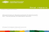 Governance Assessment Framework for Terrestrial Protected ... · Governance Assessment Framework for Terrestrial Protected Areas ... Eric Sourp, Audrey Buttifant and Franck Marbrut