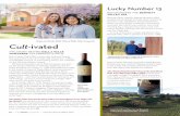 Maya and Naoko Dalla Valle of Dalle Valle Vineyards. … · { SOMMjournal.com } 53 Frostwatch Winery co-owners Brett Raven and Diane Kleinecke met in the mid-1980s while attending