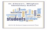 Dr. Edward L. Whigham Elementary Schoolwhighamdolphins.weebly.com/uploads/3/0/8/3/30834961/sip_2015-201… · Dr. Edward L. Whigham Elementary School 21545 SW 87TH AVE, Cutler Bay,