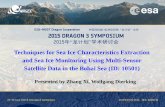 Techniques for Sea Ice Characteristics Extraction and …earth.esa.int/dragon-2015-programme/zhang-techniques_for_sea_ice... · The region surrounding the Bohai Sea is a important